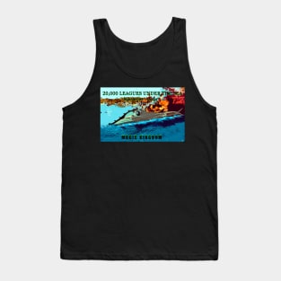 20,000 Leagues under the sea poster art Tank Top